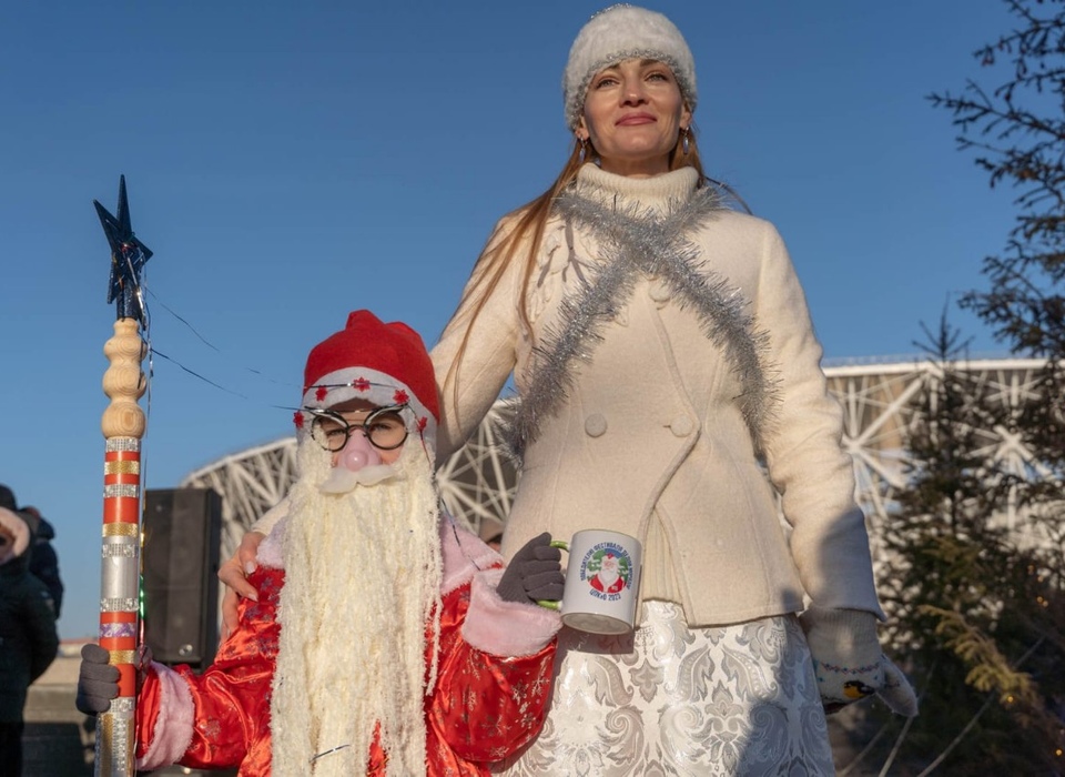 В ЦПКиО Волгограда 16 декабря собрались Деды Морозы
